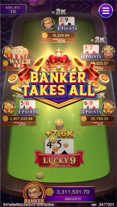 รีวิวเกม Lucky 9 ค่าย Fachai