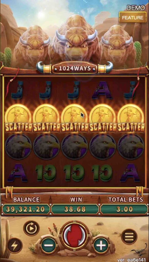 รีวิวเกม CRAZY BUFFALO ค่าย Fachai